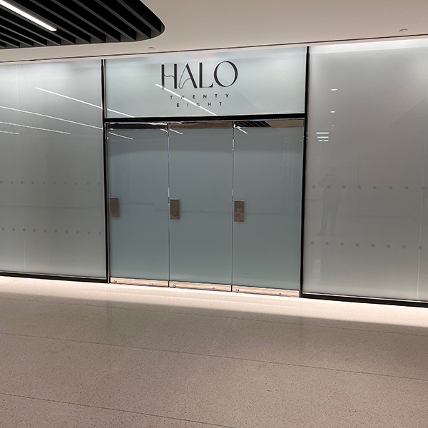 Vacant retail frontage