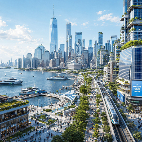 A vision of New York City in 2100